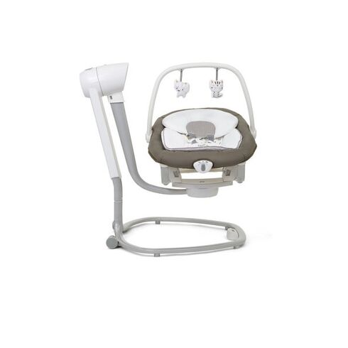 Leagan si balansoar rotativ Joie Serina 2 in 1 Cosy Spaces, Culoare: Maro,poza 2
