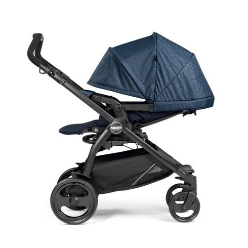 Carucior 3 in 1 Peg Perego Book 51 Titania Primoviaggio SL, 0-22 kg, Futura Indigo, Bleumarin, Culoare: Albastru - poza 5 - ExclusivMAG.ro