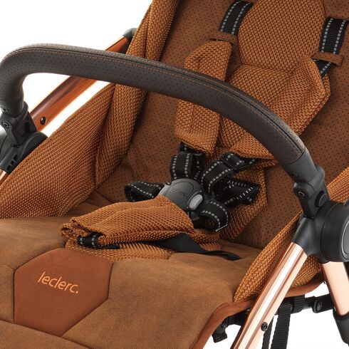 Carucior Leclerc Hexagon Heritage Sport, Culoare: Maro,poza 7  - ExclusivMAG.ro Carucior Leclerc Hexagon Heritage Sport, Culoare: Maro,poza 7