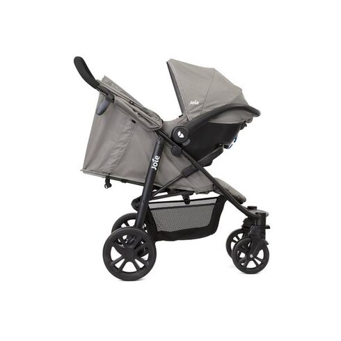 Carucior Joie Multifunctional Litetrax E Gray Flannel, Culoare: Gri,poza 4