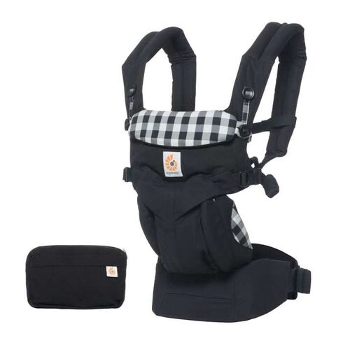 Marsupiu Omni 360 All in One Gingham, pana la 20 kg Ergobaby