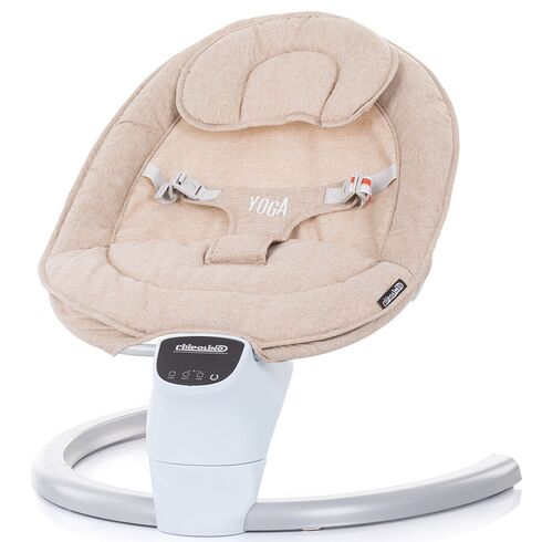 Leagan electric Chipolino Yoga latte, Culoare: Crem,poza 3