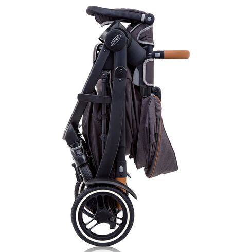 Carucior Graco Evo XT Iron, Culoare: Gri,poza 4  - ExclusivMAG.ro Carucior Graco Evo XT Iron, Culoare: Gri,poza 4