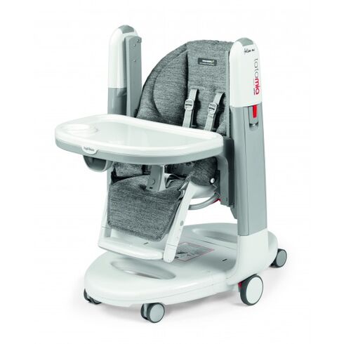 Scaun De Masa 3 in 1 Peg Perego, Tatamia Follow Me, WonderGrey, 0 - 15 Kg, Culoare: Gri,poza 4
