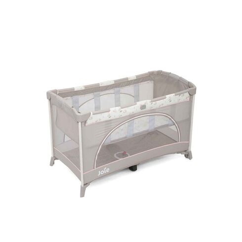 Patut pliant Joie Allura 120, Flowers Forever, Culoare: Gri deschis, Dimensiuni: 120x60 - poza 3 - ExclusivMAG.ro