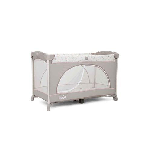 Patut pliant Joie Allura 120, Flowers Forever, Culoare: Gri deschis, Dimensiuni: 120x60 - poza 5 - ExclusivMAG.ro