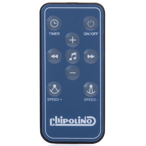 Leagan electric Chipolino Yoga asphalt, Culoare: Gri,poza 7