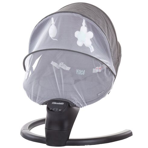 Leagan electric Chipolino Yoga asphalt, Culoare: Gri,poza 2