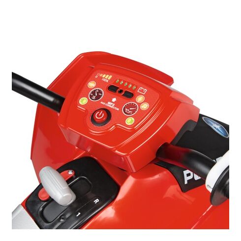 ATV Peg Perego Polaris Outlaw 330 W, 12V, 3 ani+, Negru / Rosu,poza 9  - ExclusivMAG.ro ATV Peg Perego Polaris Outlaw 330 W, 12V, 3 ani+, Negru / Rosu,poza 9