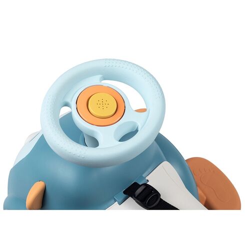 Masinuta de impins Smoby Maestro blue, Culoare: Albastru,poza 5