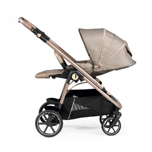 Carucior 3 in 1 Peg Perego Veloce, Primoviaggio SL, 0 - 22 kg, Mon Amour, Bej / Roz, Culoare: Roz,poza 6