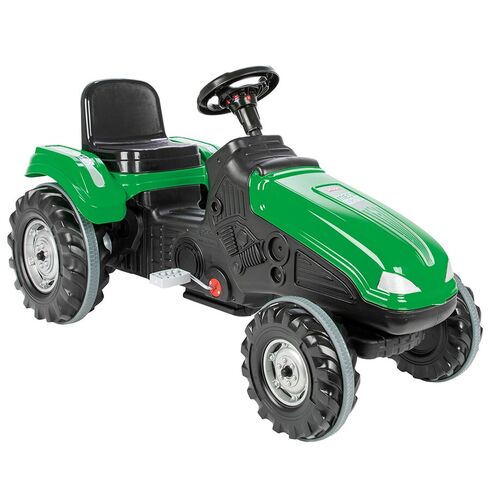 Tractor cu pedale Pilsan Mega 07-321 green, Culoare: Verde  - ExclusivMAG.ro