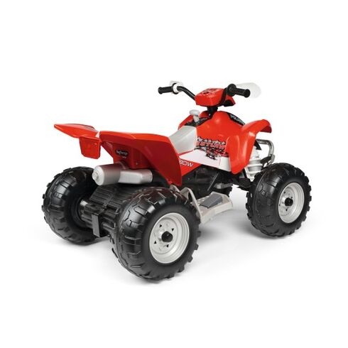 ATV Peg Perego Polaris Outlaw 330 W, 12V, 3 ani+, Negru / Rosu,poza 3  - ExclusivMAG.ro ATV Peg Perego Polaris Outlaw 330 W, 12V, 3 ani+, Negru / Rosu,poza 3