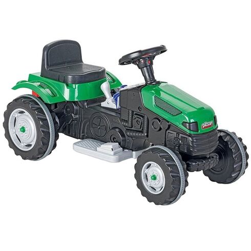 Tractor electric Pilsan Active 05-116 green, Culoare: Verde, Capacitate acumulator: 6V - poza 2 - ExclusivMAG.ro