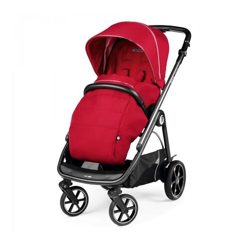 Carucior 3 in 1 Peg Perego Veloce, Primoviaggio SL, 0 - 22 kg, Red Shine, Rosu, Culoare: Rosu,poza 4