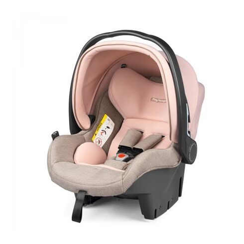 Carucior 3 in 1 Peg Perego Veloce, Primoviaggio SL, 0 - 22 kg, Mon Amour, Bej / Roz, Culoare: Roz,poza 7