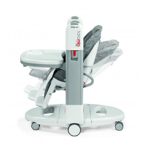 Scaun De Masa 3 in 1 Peg Perego, Tatamia Follow Me, WonderGrey, 0 - 15 Kg, Culoare: Gri,poza 3
