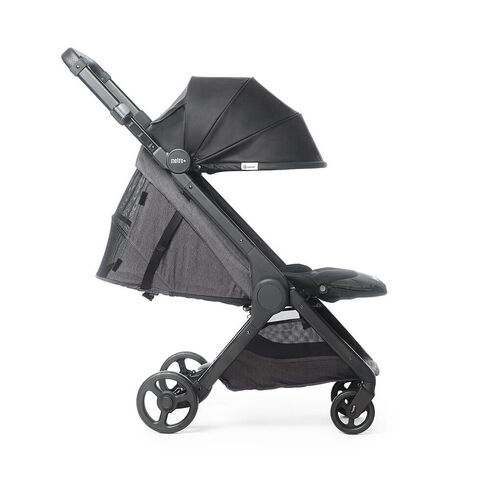 Carucior Compact Metro+ Ergobaby Black 0-22kg, Culoare: Negru,poza 3