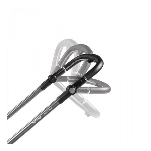 Carucior 3 in 1 Peg Perego Veloce, Lounge, 0 - 22 kg, Graphic Gold, Negru / Bej, Culoare: Crem,poza 11