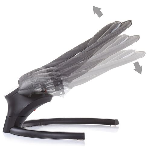 Leagan electric Chipolino Yoga asphalt, Culoare: Gri,poza 6