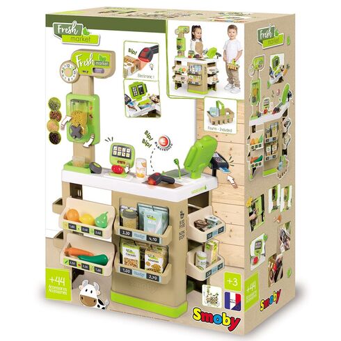 Magazin pentru copii Smoby Fresh Market cu accesorii - poza 7 - ExclusivMAG.ro