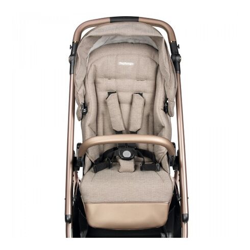 Carucior 3 in 1 Peg Perego Veloce, Primoviaggio SL, 0 - 22 kg, Mon Amour, Bej / Roz, Culoare: Roz,poza 8
