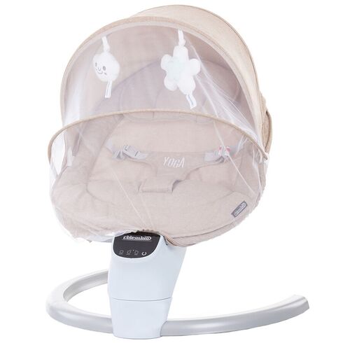 Leagan electric Chipolino Yoga latte, Culoare: Crem,poza 2