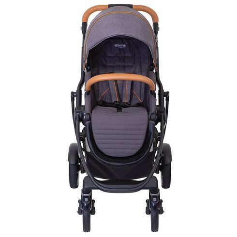 Carucior Graco Evo XT Iron, Culoare: Gri,poza 2  - ExclusivMAG.ro Carucior Graco Evo XT Iron, Culoare: Gri,poza 2