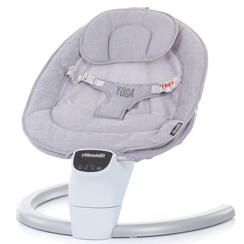 Leagan electric Chipolino Yoga mist, Culoare: Gri deschis,poza 3
