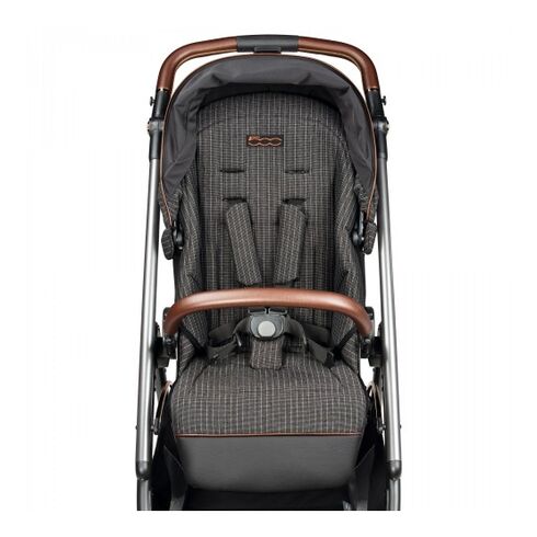 Carucior 3 in 1 Peg Perego Veloce 500, Primoviaggio SL, 0 - 22 kg, Negru/Gri, Culoare: Gri/Negru,poza 8