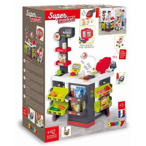 Magazin pentru copii Smoby Super Market cu 42 accesorii - poza 7 - ExclusivMAG.ro