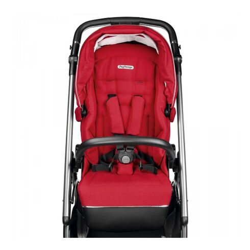 Carucior 3 in 1 Peg Perego Veloce, Primoviaggio SL, 0 - 22 kg, Red Shine, Rosu, Culoare: Rosu,poza 8