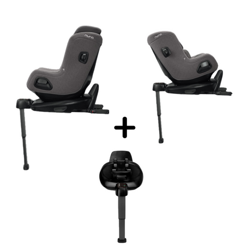 Scaun auto rotativ i-Size Nuna TODL Next Granite, 40-105 cm + Baza Isofix Next i-Size - poza 4 - ExclusivMAG.ro