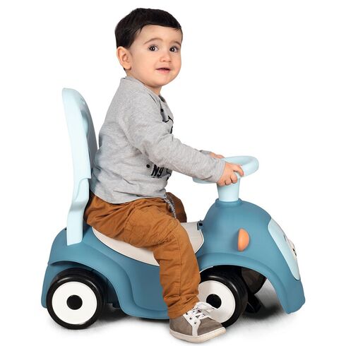 Masinuta de impins Smoby Maestro blue, Culoare: Albastru,poza 10