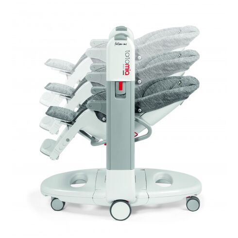 Scaun De Masa 3 in 1 Peg Perego, Tatamia Follow Me, WonderGrey, 0 - 15 Kg, Culoare: Gri,poza 2
