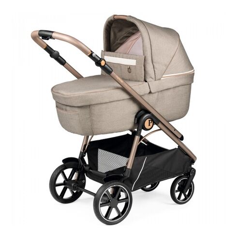 Carucior 3 in 1 Peg Perego Veloce, Primoviaggio SL, 0 - 22 kg, Mon Amour, Bej / Roz, Culoare: Roz,poza 4