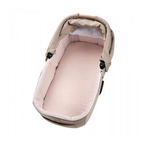 Carucior 3 in 1 Peg Perego Veloce, Lounge, 0 - 22 kg, Mon Amour, Bej / Roz, Culoare: Roz,poza 6