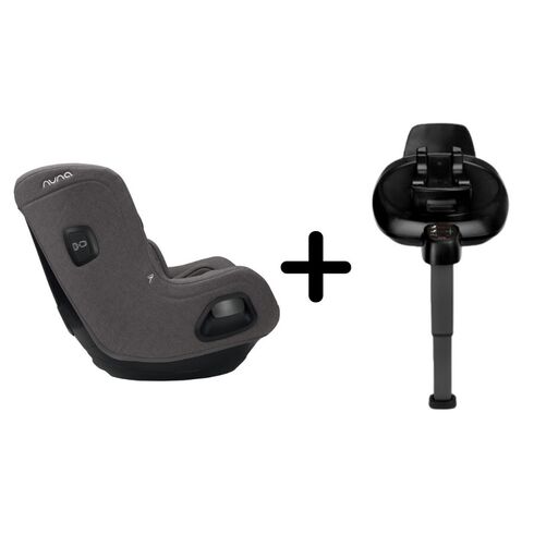 Scaun auto rotativ i-Size Nuna TODL Next Granite, 40-105 cm + Baza Isofix Next i-Size - poza 2 - ExclusivMAG.ro