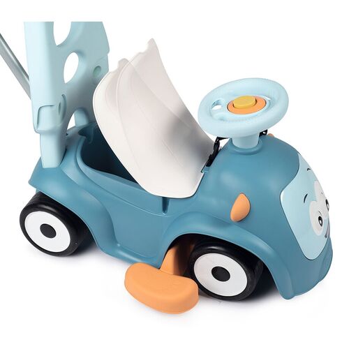 Masinuta de impins Smoby Maestro blue, Culoare: Albastru,poza 3