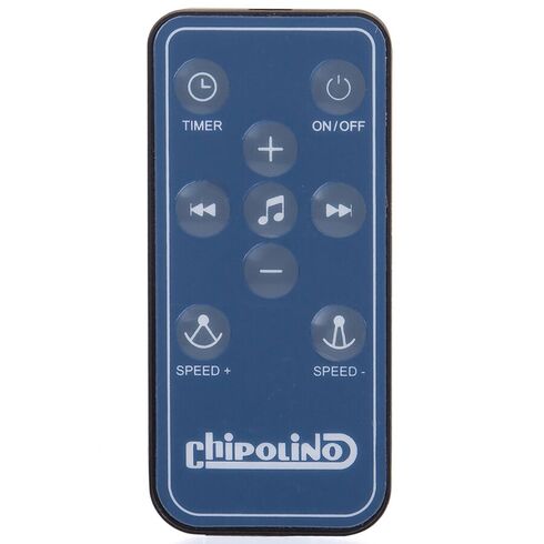 Leagan electric Chipolino Yoga mist, Culoare: Gri deschis,poza 8