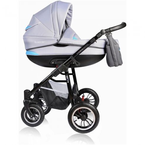 Carucior Crooner 3 in 1 Blue/Gray - Vessanti, Culoare: Blue,poza 4  - ExclusivMAG.ro Carucior Crooner 3 in 1 Blue/Gray - Vessanti, Culoare: Blue,poza 4