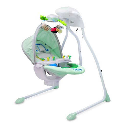 Leagan electric Caretero BUGIES Mint, Culoare: Verde,poza 3