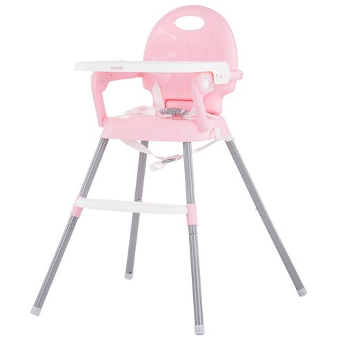 Scaun de masa Chipolino Bonbon 3 in 1 pink, Culoare: Roz,poza 2