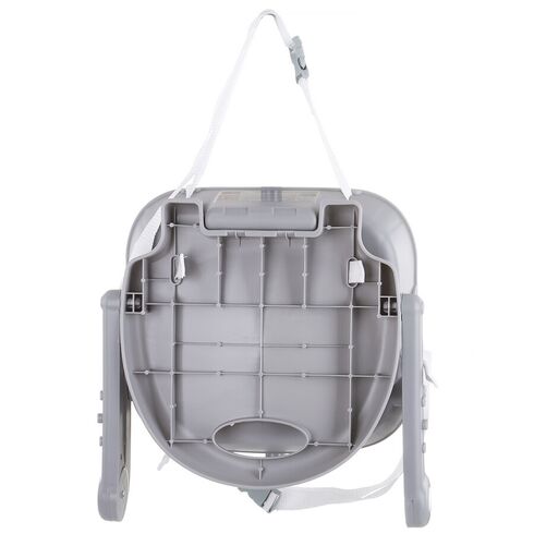 Scaun de masa Chipolino Bonbon 3 in 1 grey, Culoare: Gri,poza 8