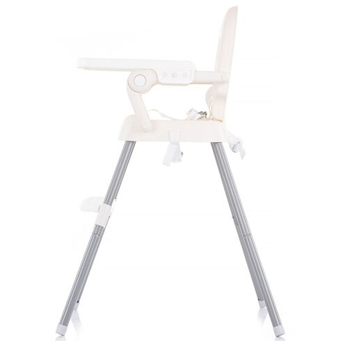 Scaun de masa Chipolino Bonbon 3 in 1 ivory, Culoare: Crem,poza 3