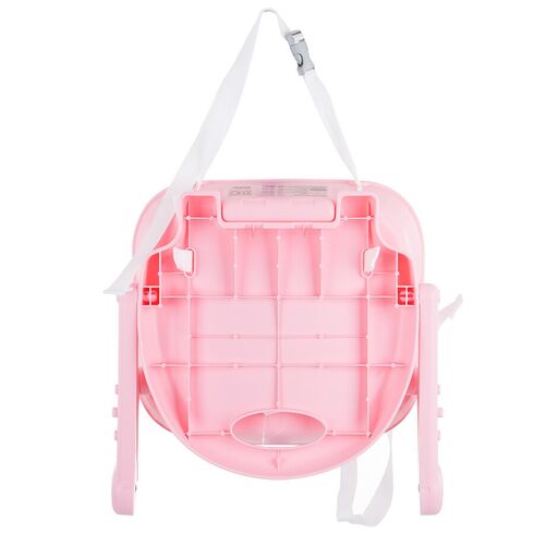 Scaun de masa Chipolino Bonbon 3 in 1 pink, Culoare: Roz,poza 8
