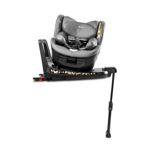 Caretero TWISTY 360 0-18 Kg i-SIZE ISOFIX Rear-facing Grey, Culoare: Gri, Grupa: 0-18kg (0 luni - 4 ani) - poza 3 - ExclusivMAG.ro