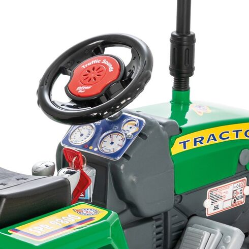 Tractor electric Pilsan SUPER 12V Verde, Culoare: Verde - poza 3 - ExclusivMAG.ro