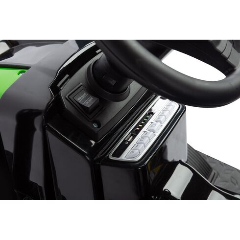 Tractor electric cu remorca si telecomanda Toyz HECTOR 12V Verde, Culoare: Verde - poza 10 - ExclusivMAG.ro