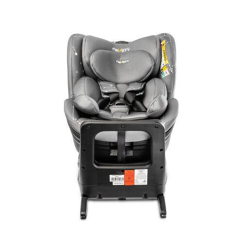 Caretero TWISTY 360 0-18 Kg i-SIZE ISOFIX Rear-facing Grey, Culoare: Gri, Grupa: 0-18kg (0 luni - 4 ani) - poza 4 - ExclusivMAG.ro